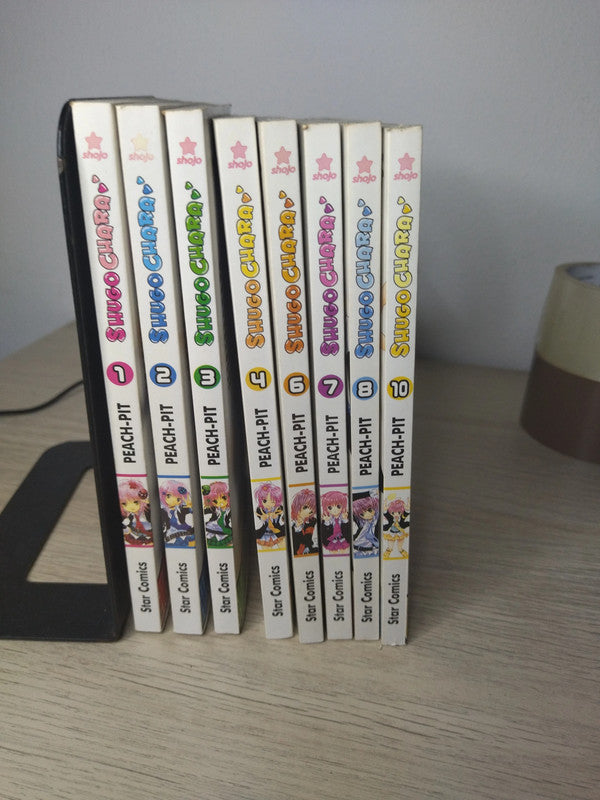 Manga Shugo Chara la magia del cuore Edizione Star Comics N 1,2,3,4,6,7,8, e 10