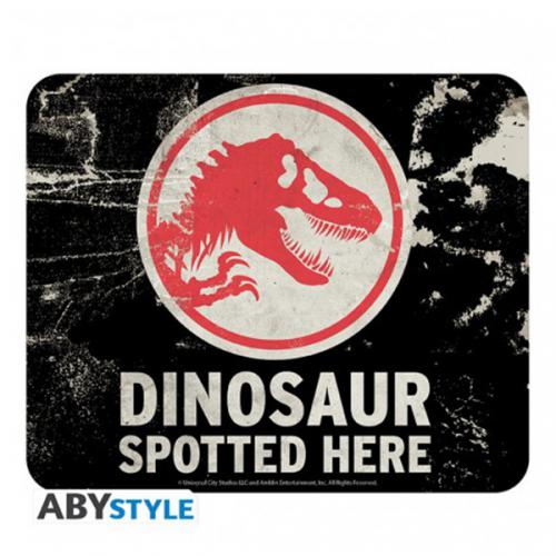 Jurassic World Tappetino Mouse Pad: Caution Dinosaur