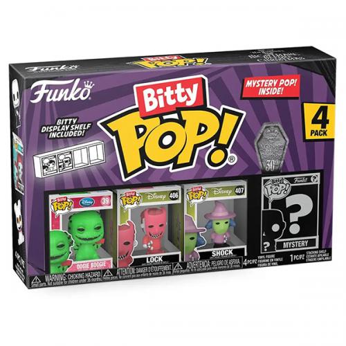Funko Bitty POP! 4 Pack Nightmare Before Xmas: Oogie Boogie