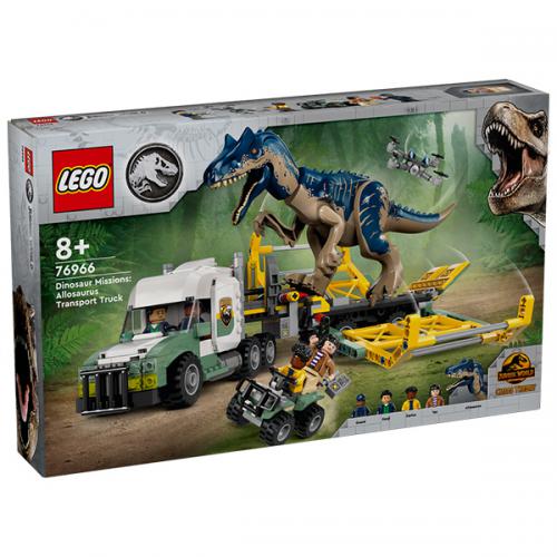 76966 Lego Jurassic World Camion Trasporto Allosauro 588pz