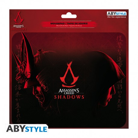 Assassin's Creed Tappetino Mouse: Shadows Yasuke/Naoe 22cm