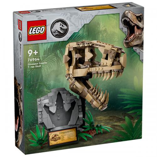 76947 Lego Jurassic World Fossili di Dinosauro Teschio T-Rex