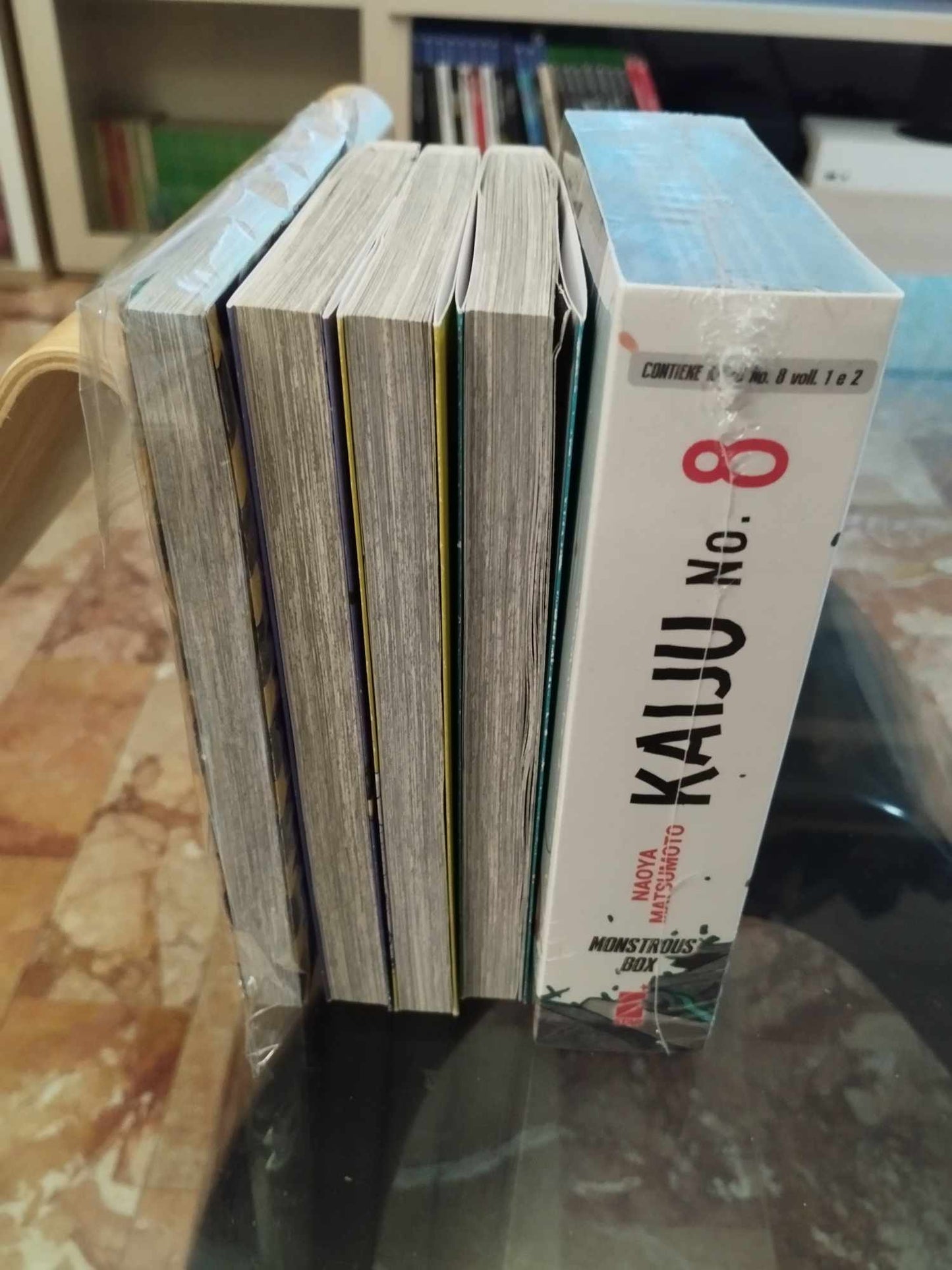 Manga Kaiju N 8 Edizione Star Comics Monster Box ( N1 e 2 ) + N 2,3,4 e N 5 Variant