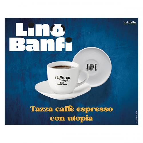 Lino Banfi Tazza Subli 320ml: Caffè con Utopia Espresso