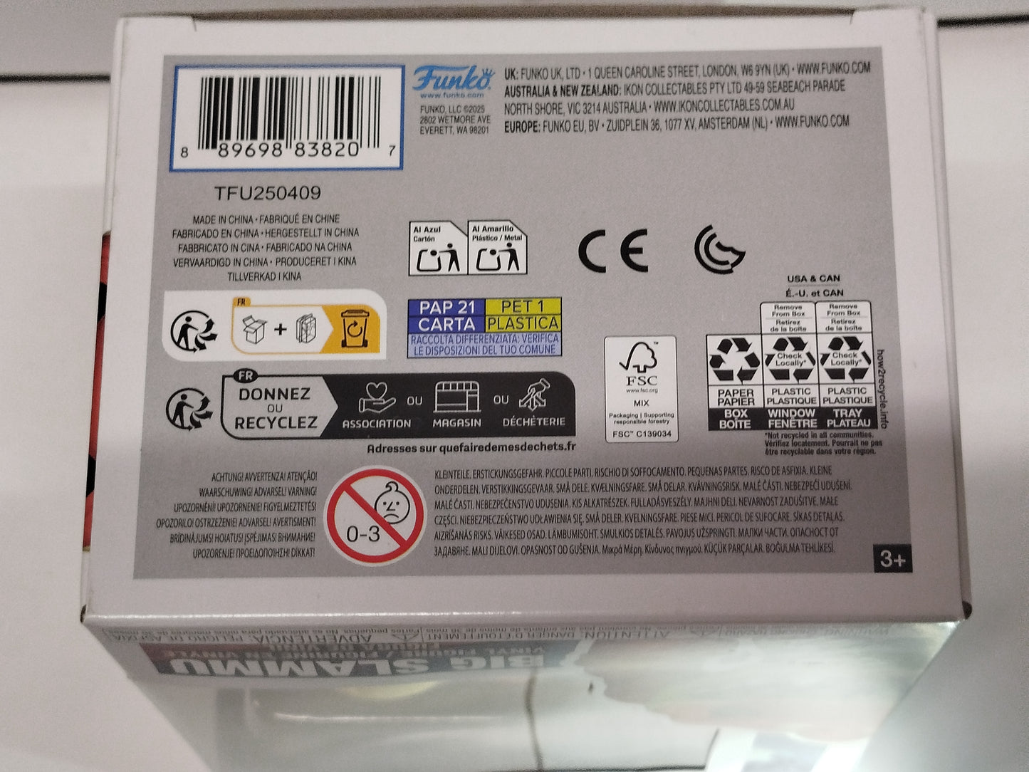 Funko POP! Street Sharks : Big Slammu (1710)