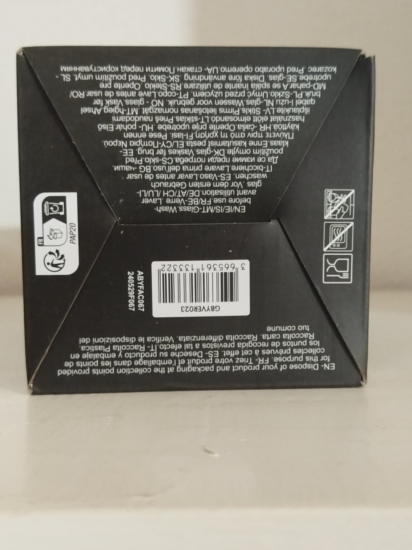 Metallica Large Glass 400ml: Ride the Lightning