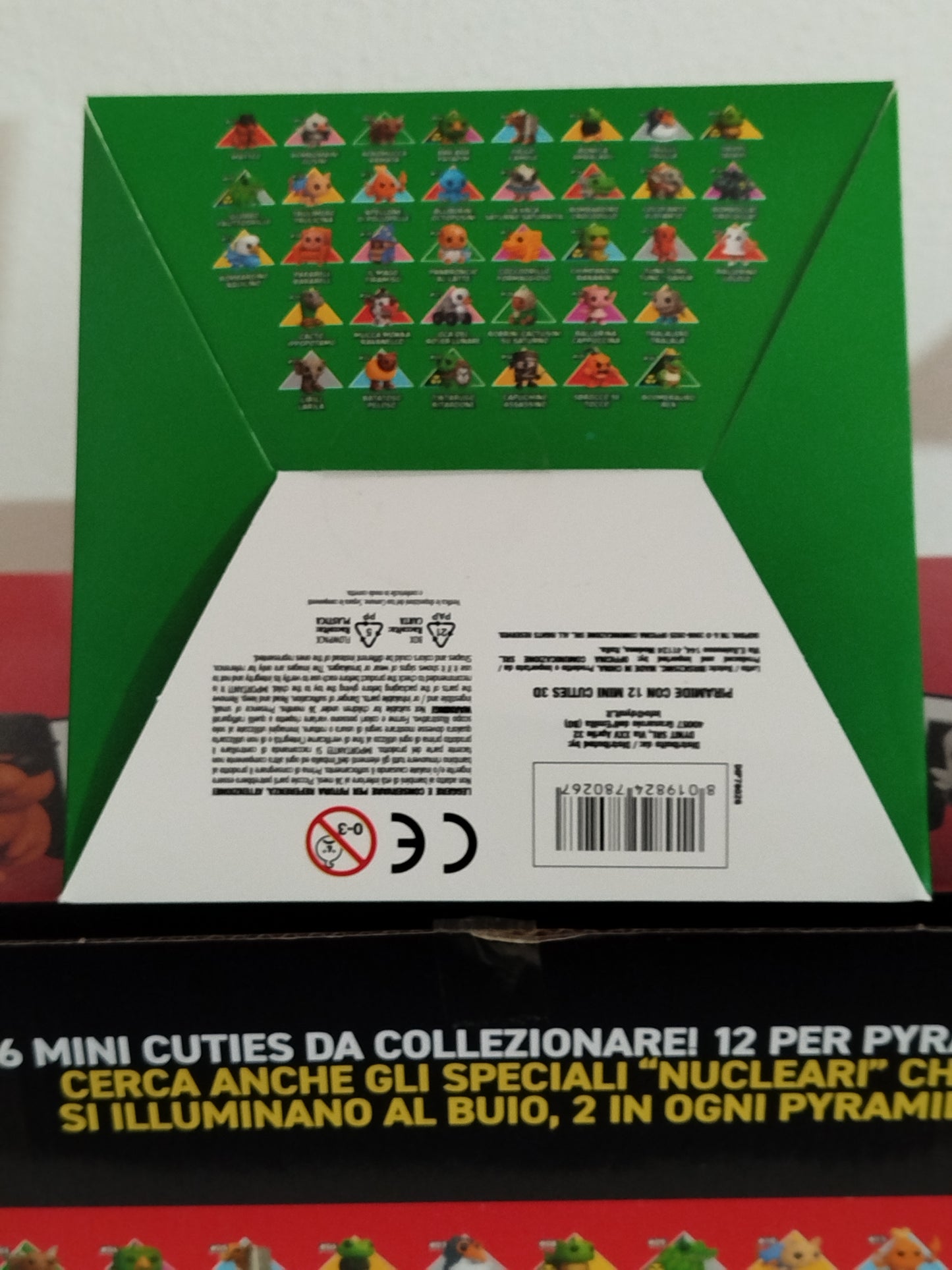 Skifidol Italian Brainrot Cuties Piramide Singola Verde
