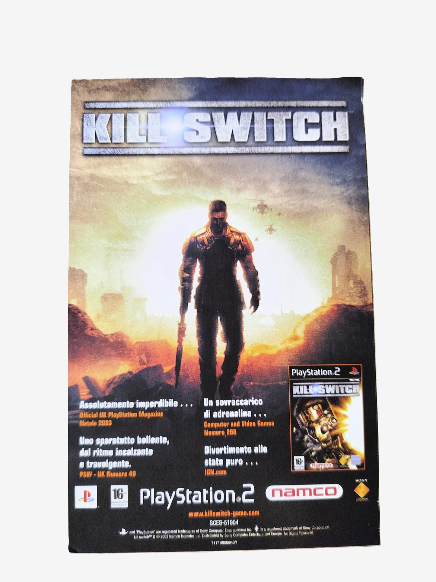 Socom II Videogioco per Play Station 2 versione PAL/ITA Completo