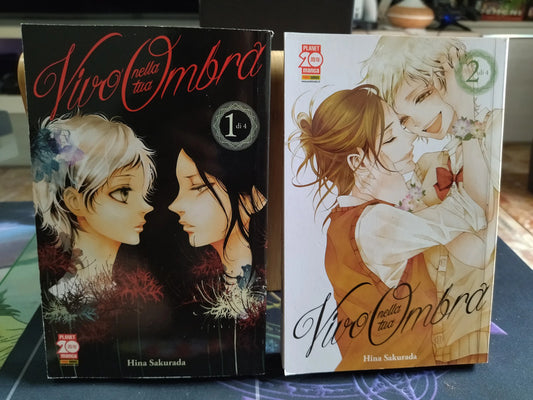 Manga Vivo nella tua ombra Edizione Planet Manga N 1 e 2