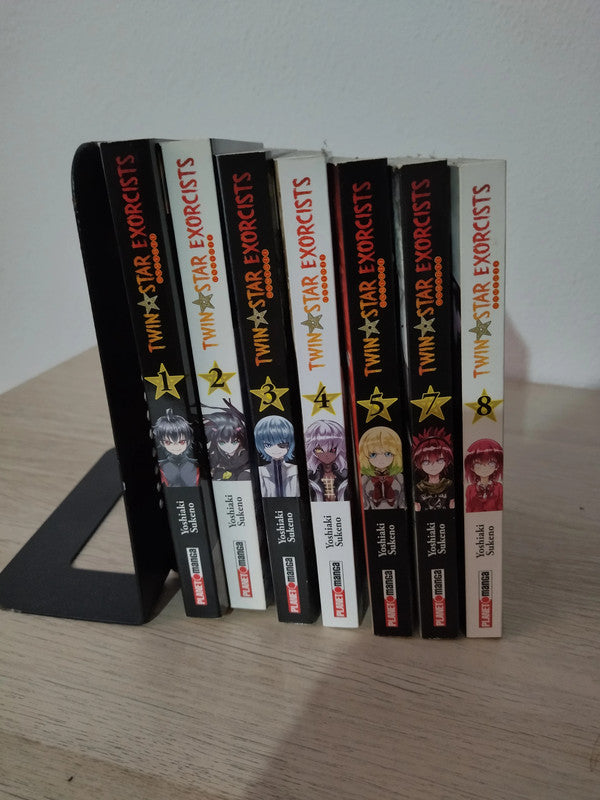 Manga Twin Star Exorcist Edizione Planet Manga n 1,2,3,4,5,7 e 8