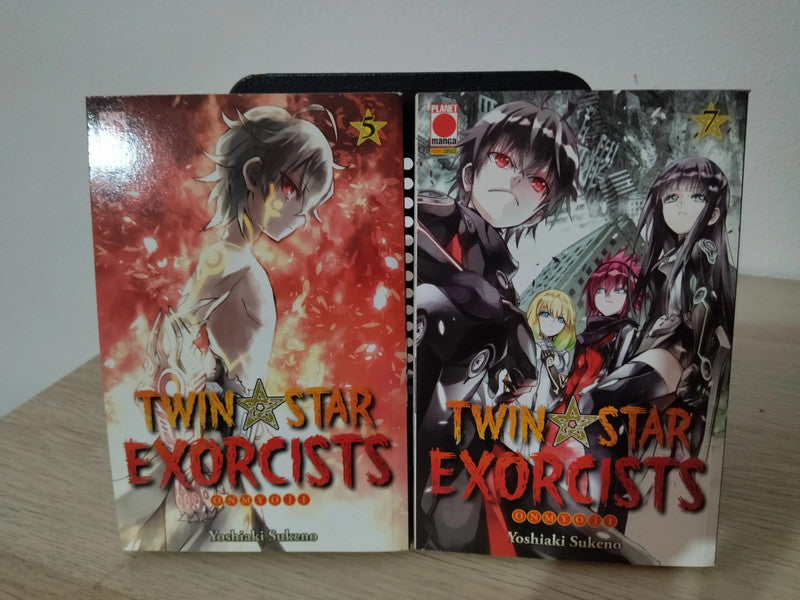 Manga Twin Star Exorcist Edizione Planet Manga n 1,2,3,4,5,7 e 8