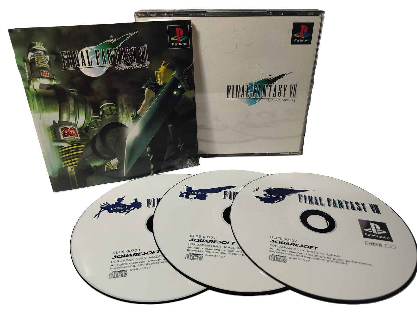 Final Fantasy VII Videogioco Play station 1 PS1 NTSC-J Giapponese Jap Retrogame
