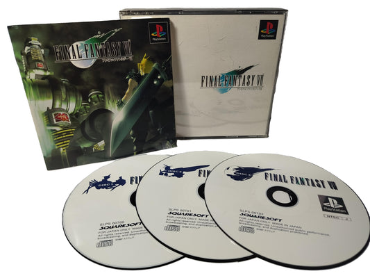Final Fantasy VII Videogioco Play station 1 PS1 NTSC-J Giapponese Jap Retrogame