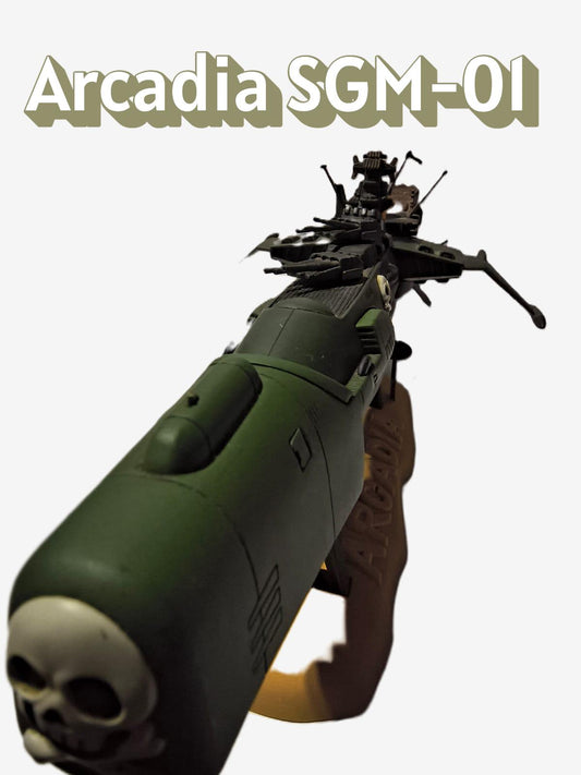 Capitan Harlock Arcadia SGM 01 Action Figures Usata