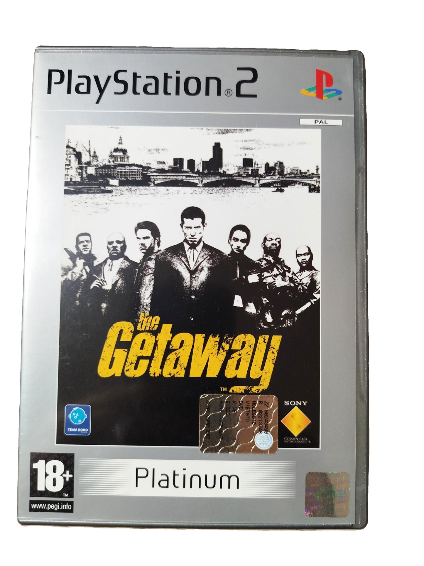 The Getaway Videogioco per Play Station 2 versione Platinum PAL/ITA Completo