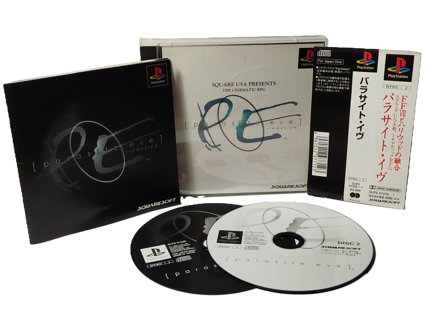 Parasite Eve Videogioco Play station 1 PS1 NTSC-J Giapponese Jap Retrogame