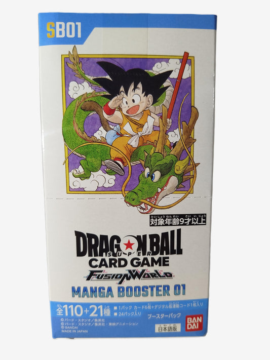 Dragon Ball Fusion World Manga Box JAP