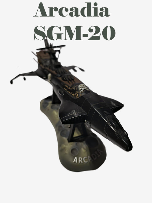 Capitan Harlock Arcadia SGM 20 Action Figures Usata