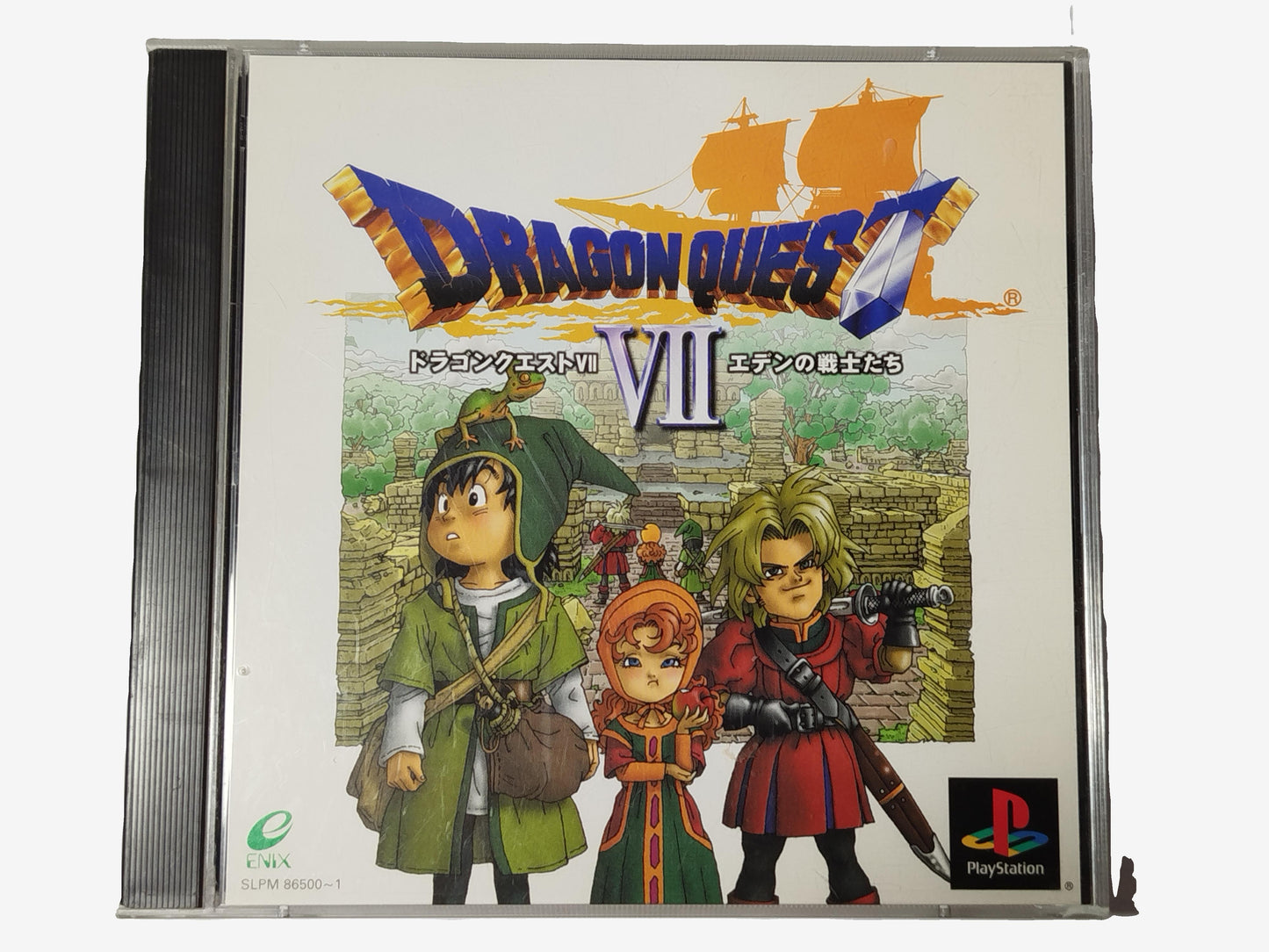 Dragon Quest VII Videogioco Play station 1 PS1 NTSC-J Giapponese Jap Retrogame
