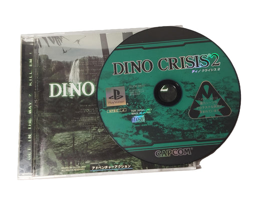 Dino Crisis 2 Videogioco Play station 1 PS1 NTSC-J Giapponese Jap Retrogame