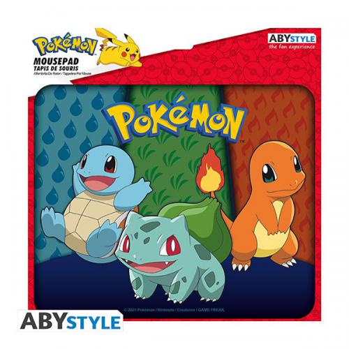 Pokemon Tappetino Mouse: Starters Kanto (A) 23cm