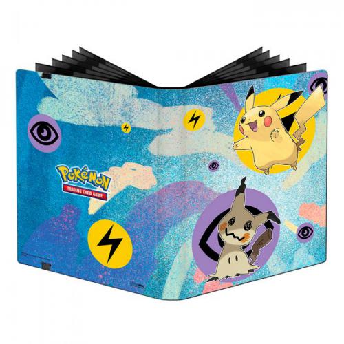 Pokemon Portfolio 9 tasche 10 pag PRO Binder Pikachu/Mimikyu