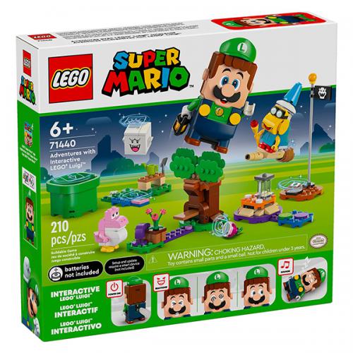 71440 Lego Super Mario Avventure Luigi Interattivo 210pz