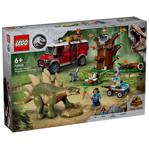 76965 Lego Jurassic World Scoperta dello Stegosauro 420pz