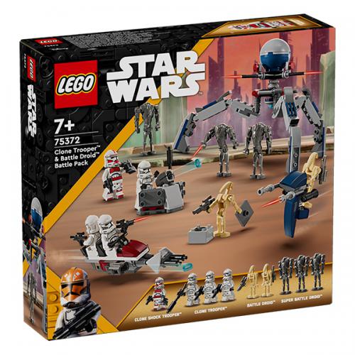 75372 Lego Star Wars Battle PACK Clone Trooper Battle Droid