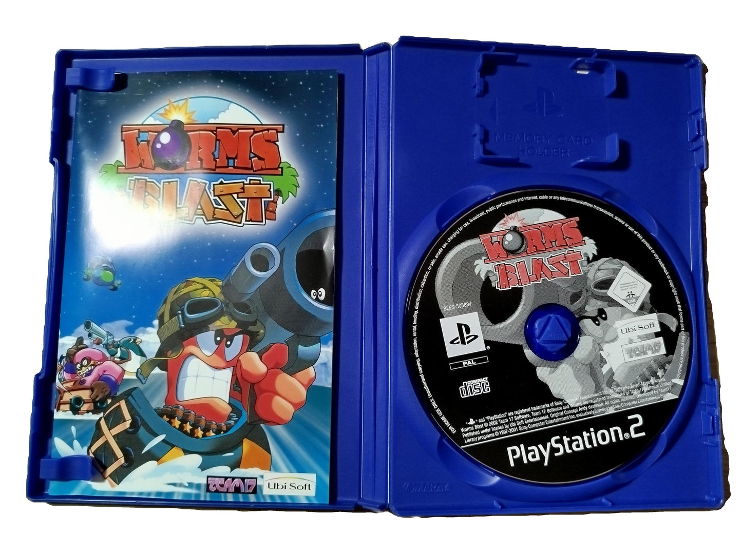 Worms Blast Videogioco per Play Station 2 versione PAL/ITA Completo
