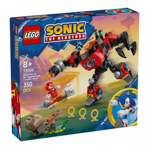 77005 Lego Sonic Knuckles vs Mech Egg Crusher Dr. Eggman