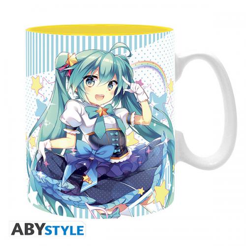 Hatsune Miku Tazza 460ml Subli: Miku Melodie