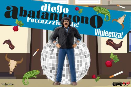 ST Diego Abatantuono Cine-Mini: Viulenza 13cm