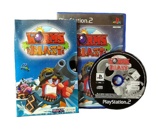 Worms Blast Videogioco per Play Station 2 versione PAL/ITA Completo