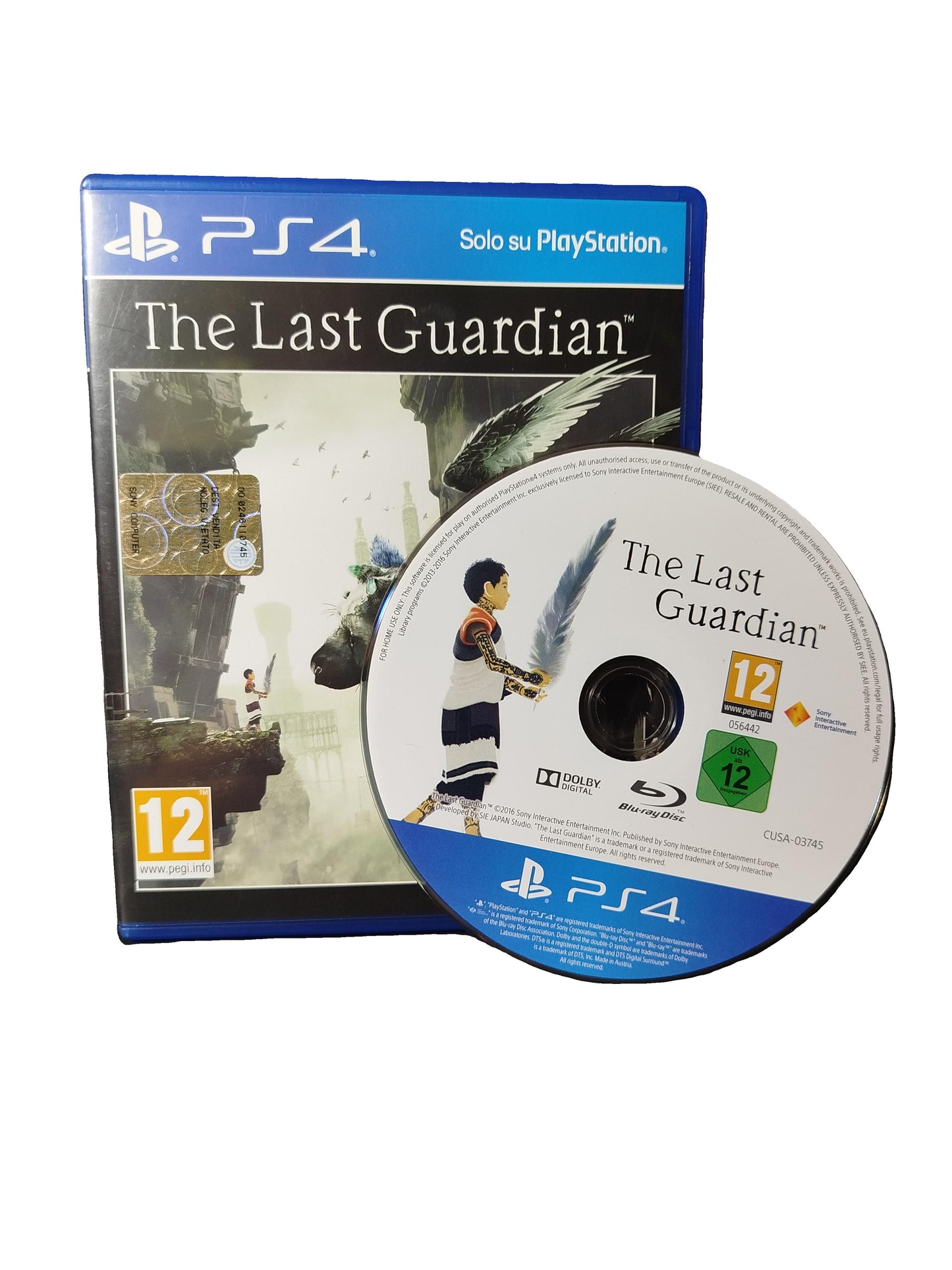 The Last Guardian Videogioco per Play Station 4 PS4 versione PAL/ITA