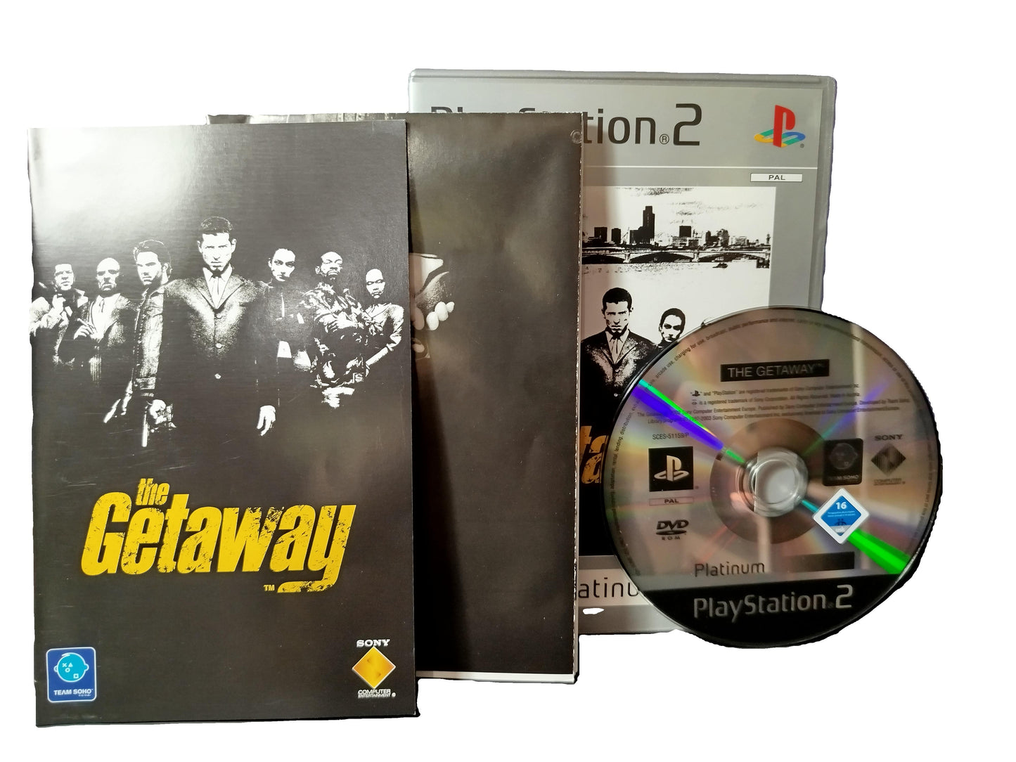 The Getaway Videogioco per Play Station 2 versione Platinum PAL/ITA Completo
