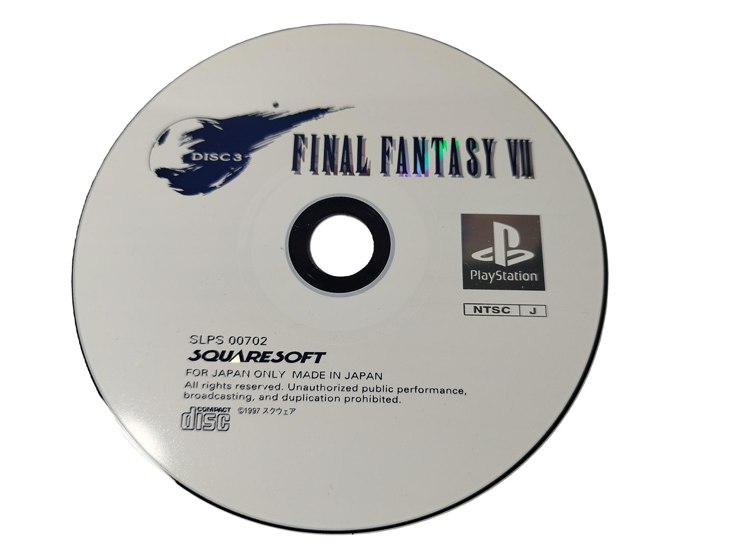 Final Fantasy VII Videogioco Play station 1 PS1 NTSC-J Giapponese Jap Retrogame