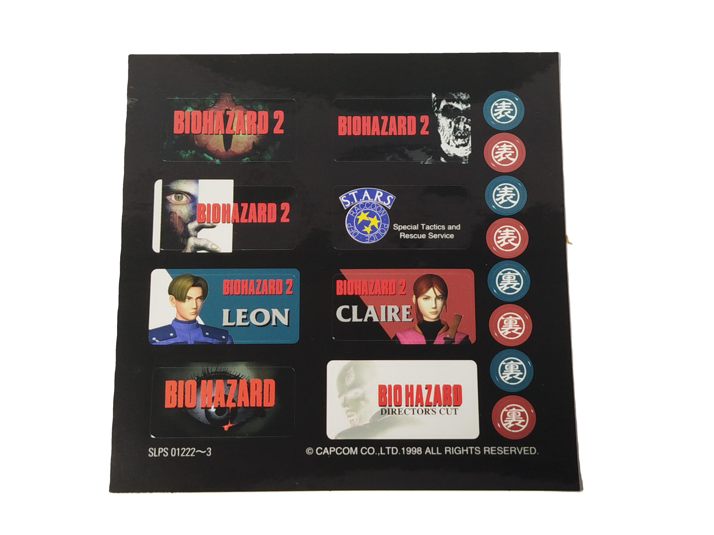 Resident Evil 2 Biohazard Videogioco Play station 1 PS1 NTSC-J Giapponese Jap Retrogame