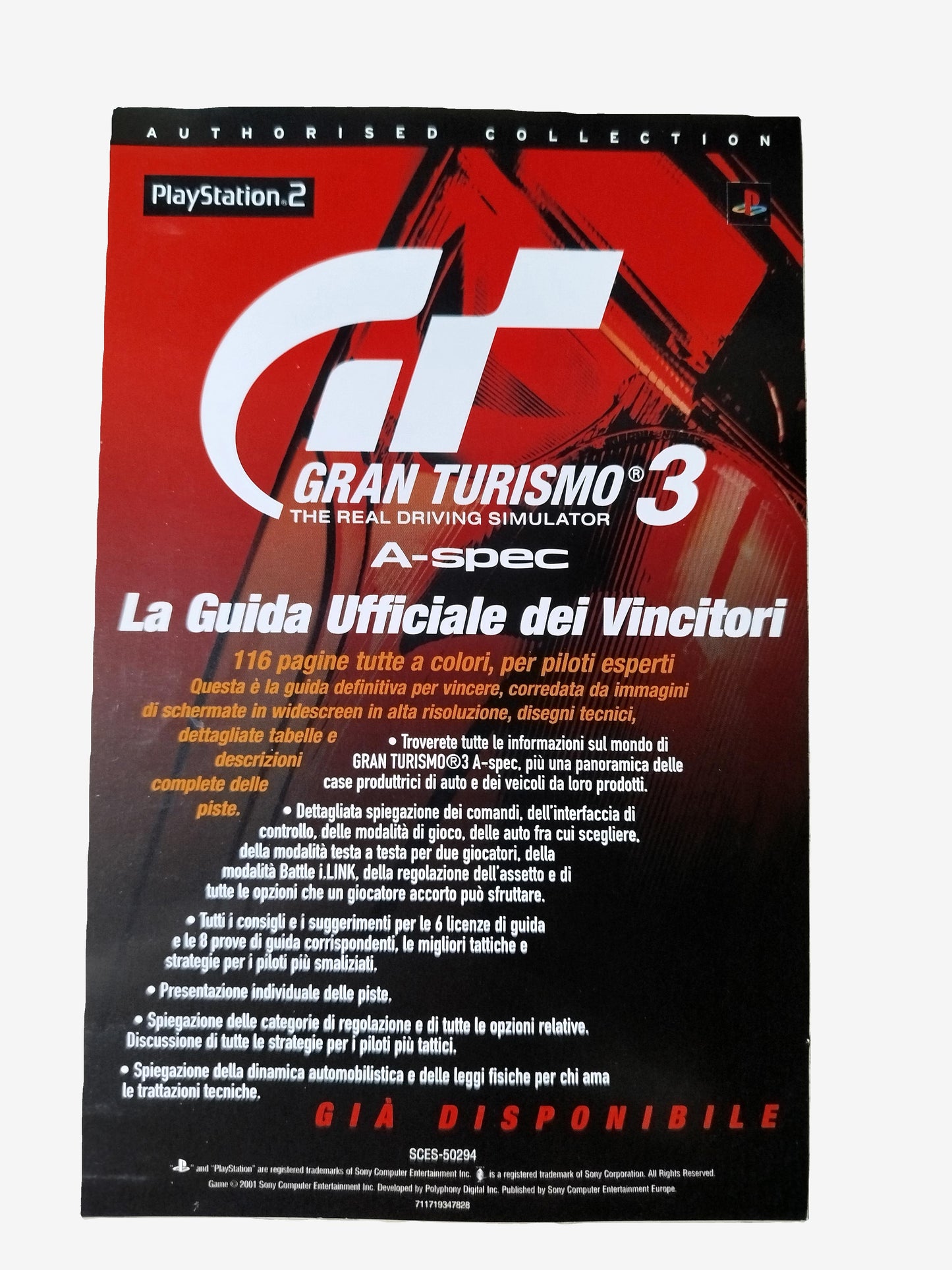 Gran Turismo 3 Platinum Videogioco per PS2 2 versione PAL/ITA Completo