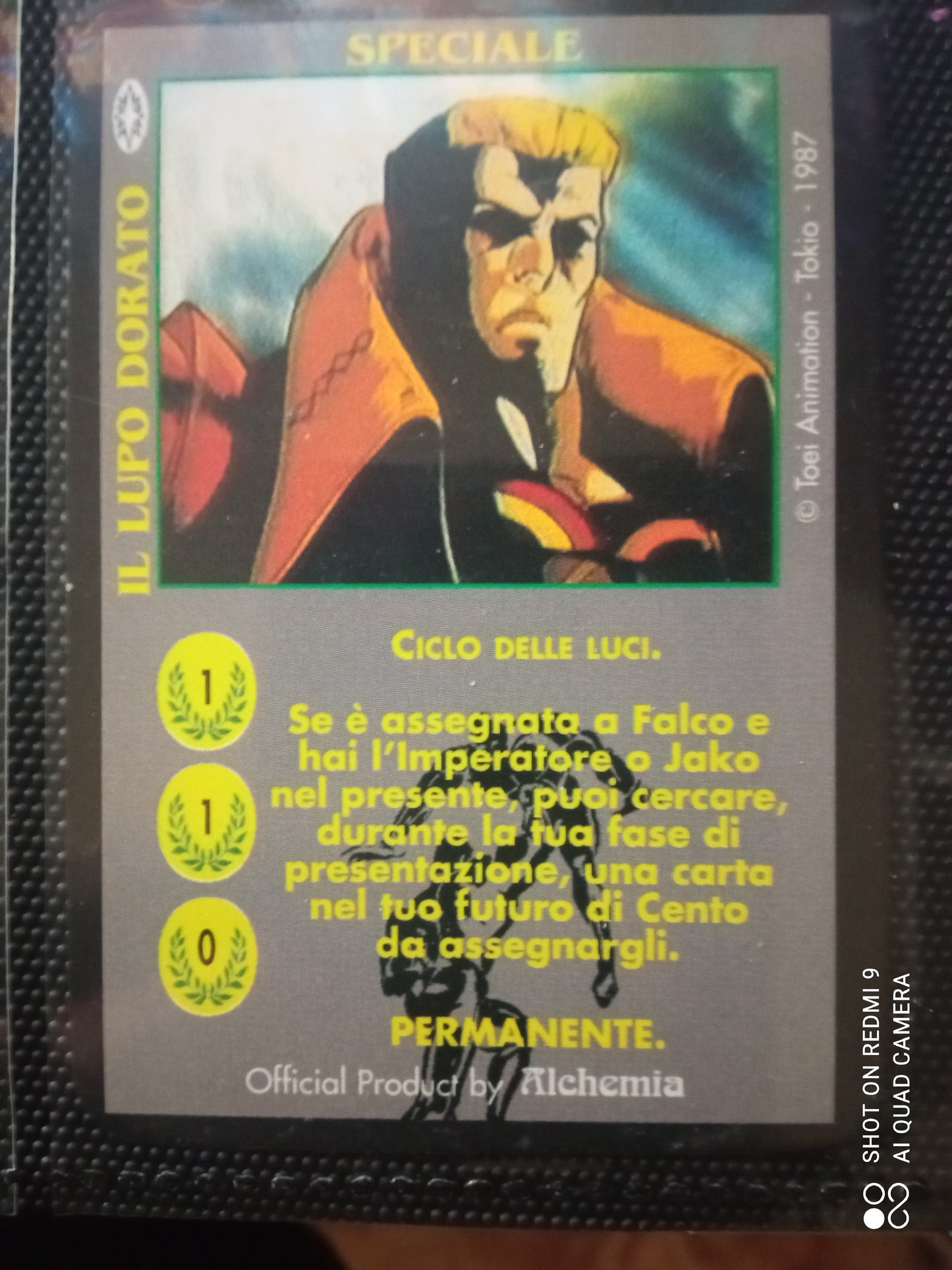 Lotto Carte Storiiche Ken il Guerriero Alchemia