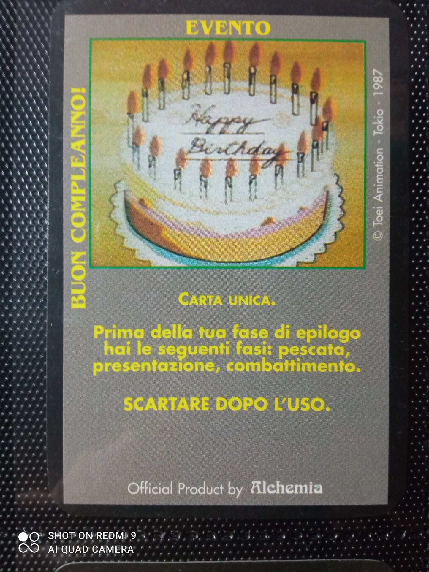 Lotto Carte Storiiche Ken il Guerriero Alchemia