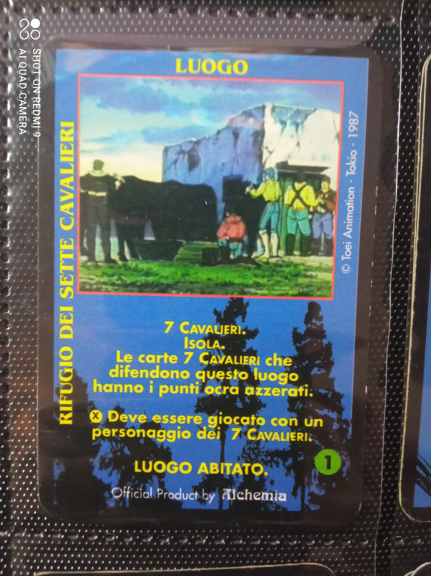 Lotto Carte Storiiche Ken il Guerriero Alchemia