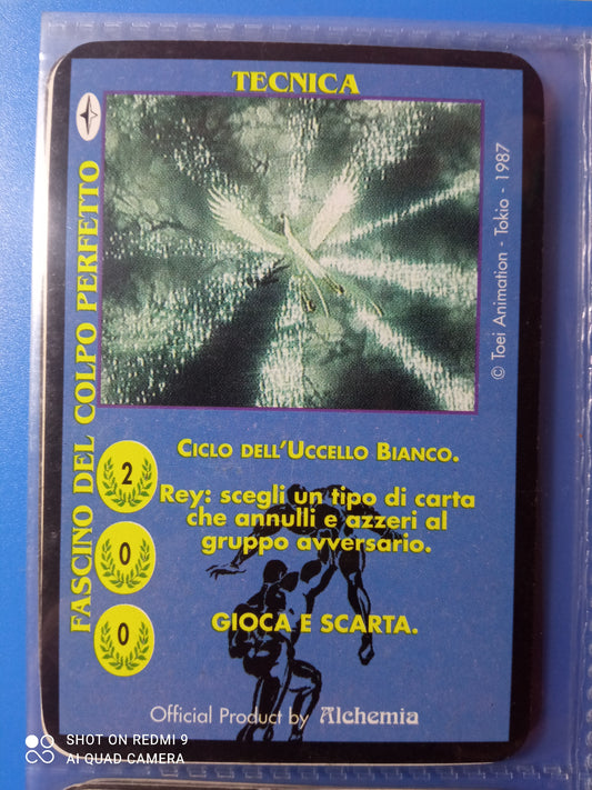 Lotto Carte Storiiche Ken il Guerriero Alchemia