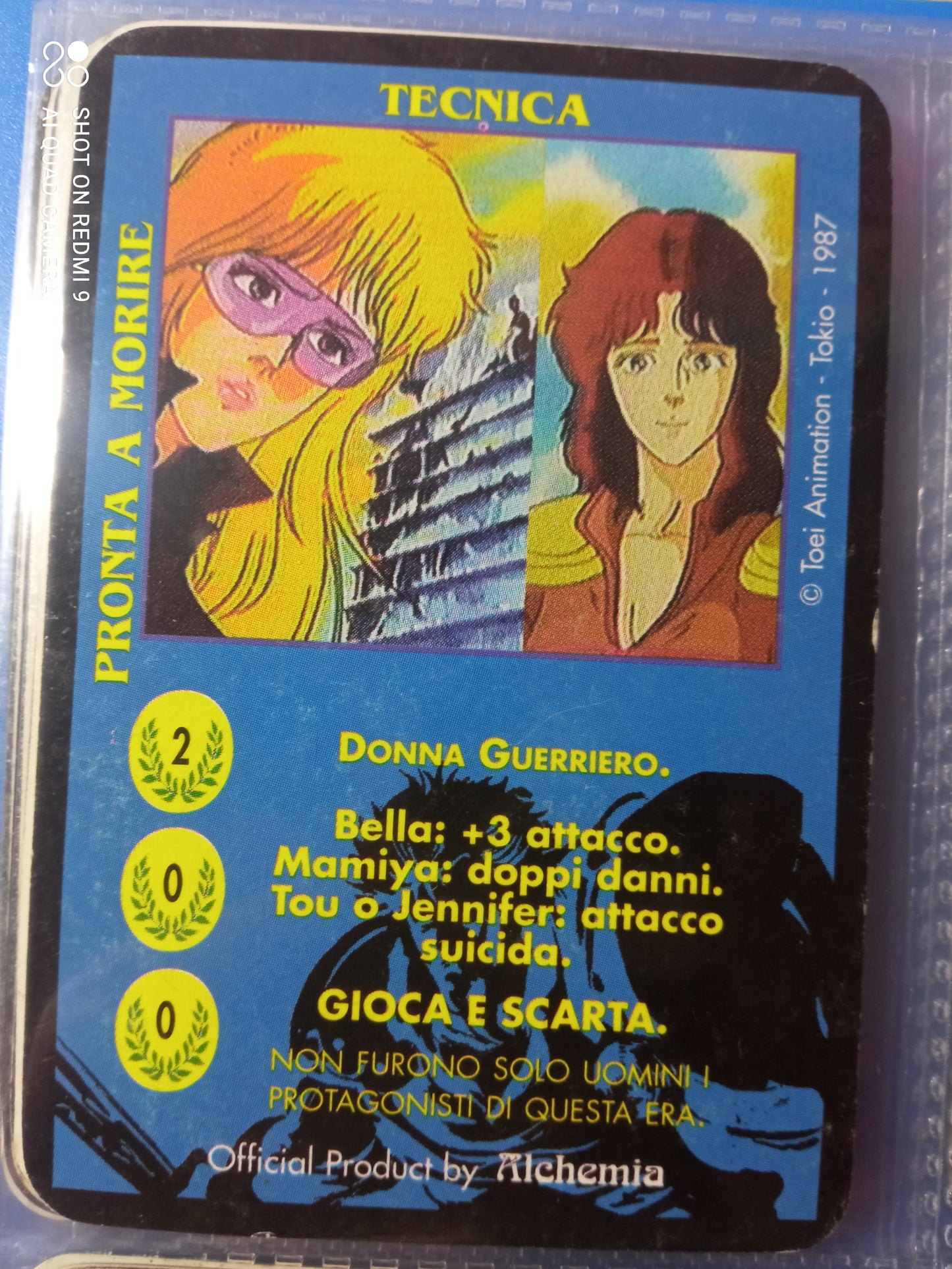 Lotto Carte Storiiche Ken il Guerriero Alchemia