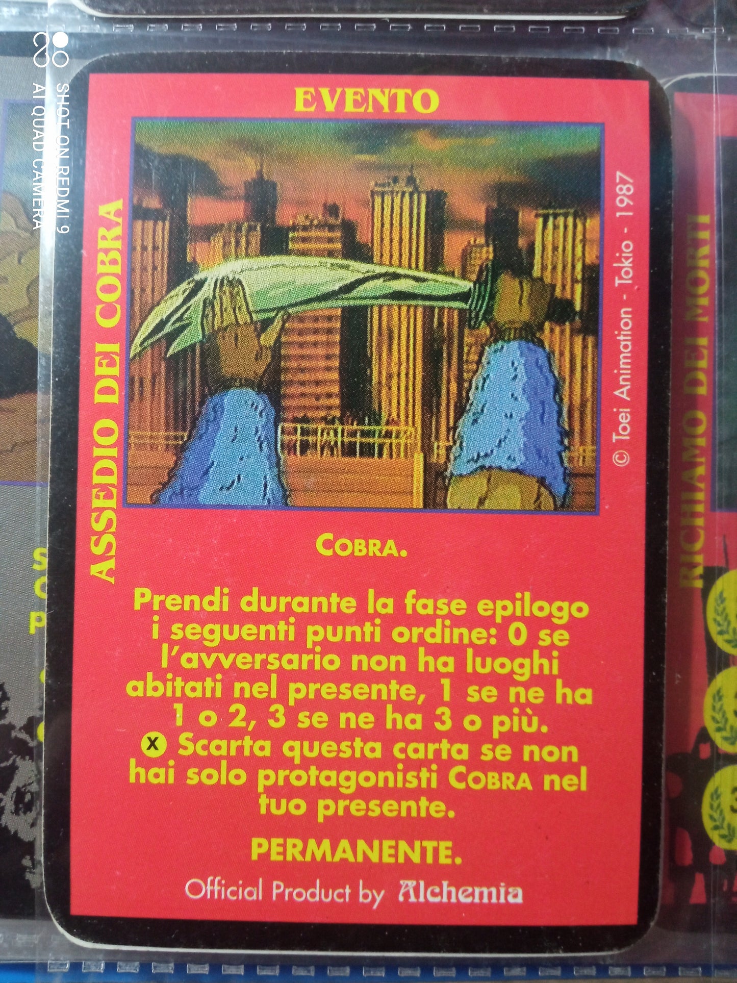 Lotto Carte Storiiche Ken il Guerriero Alchemia