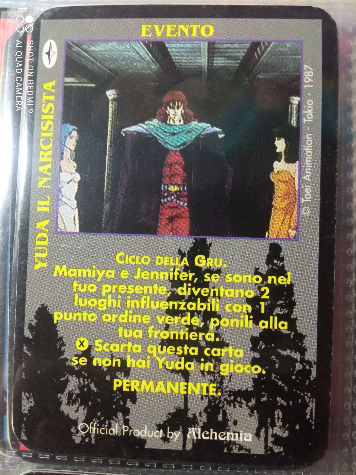 Lotto Carte Storiiche Ken il Guerriero Alchemia