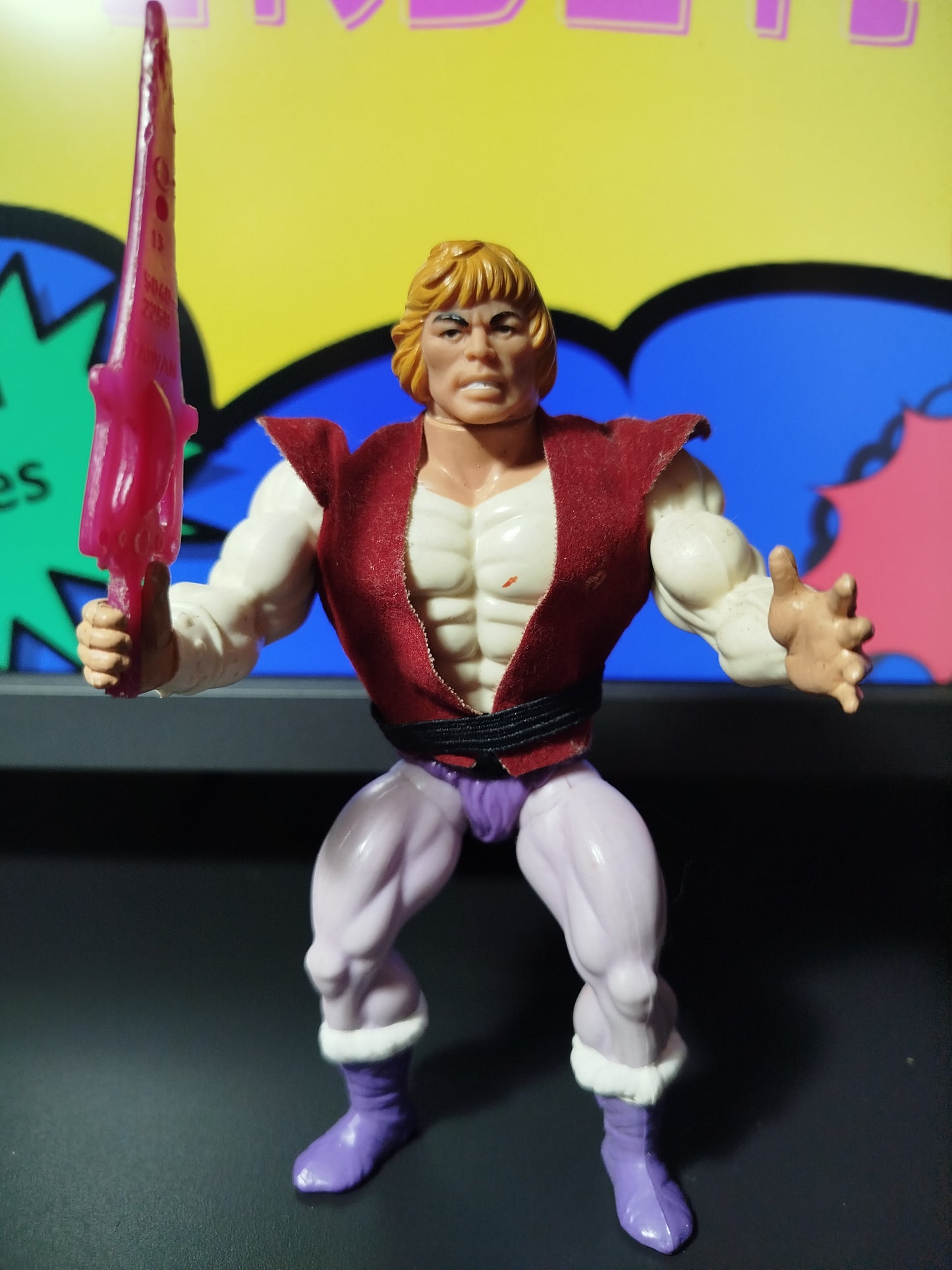 Principe Adam Completo MOTU Giocattolo Toys Vintage 1981 Made in Taiwan