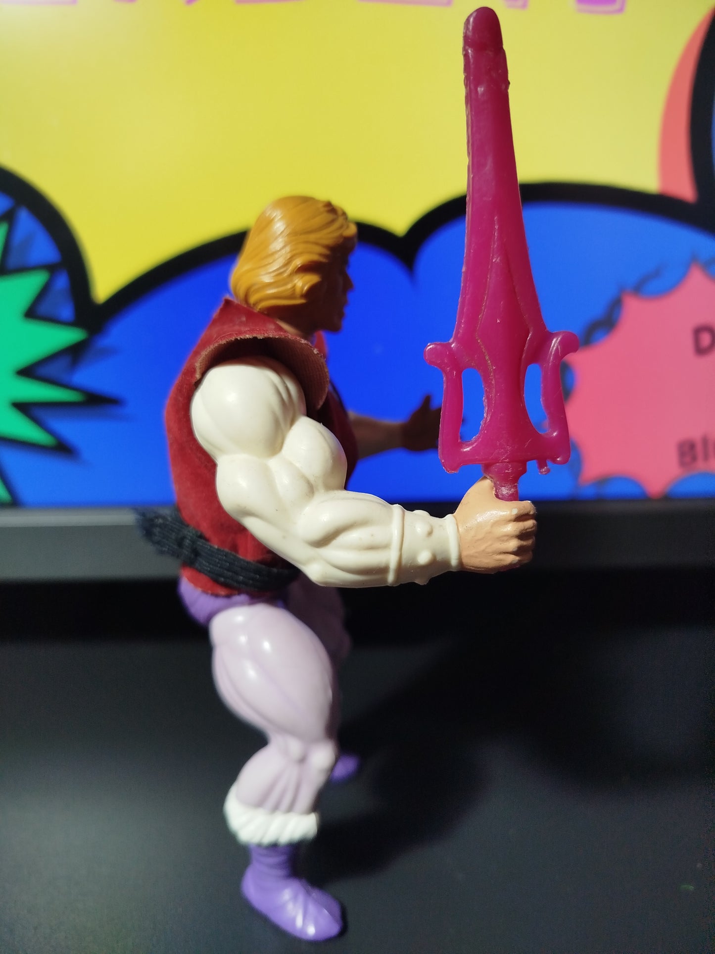 Principe Adam Completo MOTU Giocattolo Toys Vintage 1981 Made in Taiwan