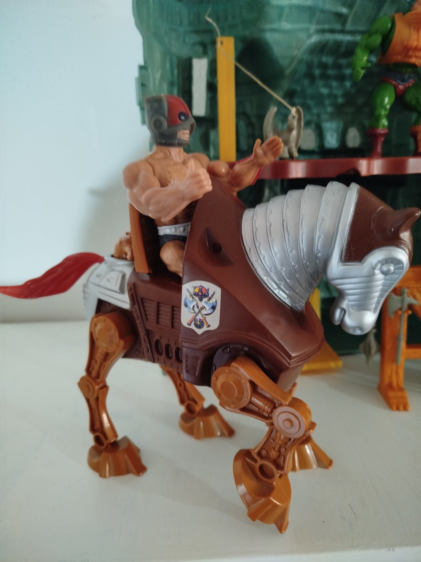 Lotto Castello di Grayskull+ Personaggi MOTU Vintage Giocattolo Toys 1981/83