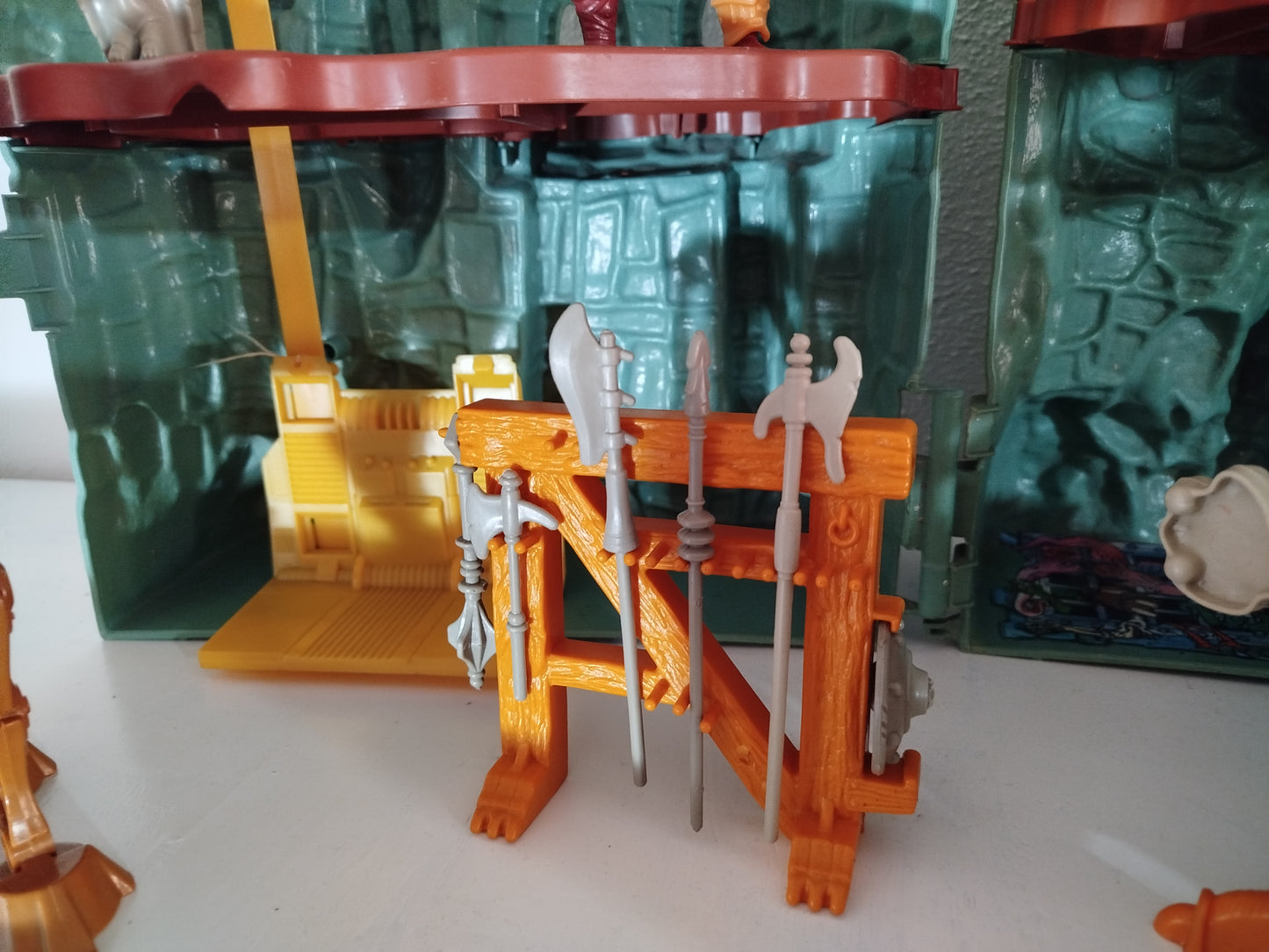 Lotto Castello di Grayskull+ Personaggi MOTU Vintage Giocattolo Toys 1981/83